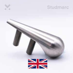 20mm Torpedo Anti-Skate Stud in Stainless Steel