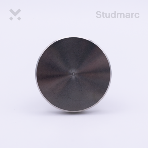 25mm Flush Fit Stainless Steel Tactile Stud Front