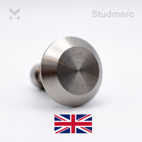 25mm Tactile Stainless Steel Stud