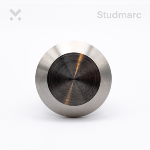 25mm Stainless Steel Tactile Stud Front