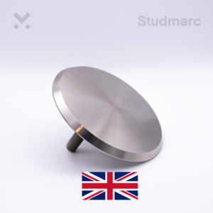 90mm Demarcation Stud in Stainless Steel