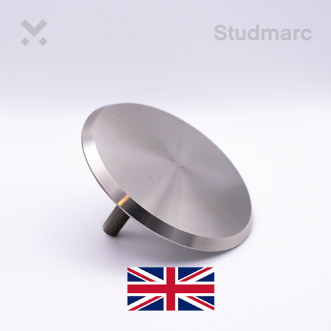 90mm Demarcation Stud in Stainless Steel