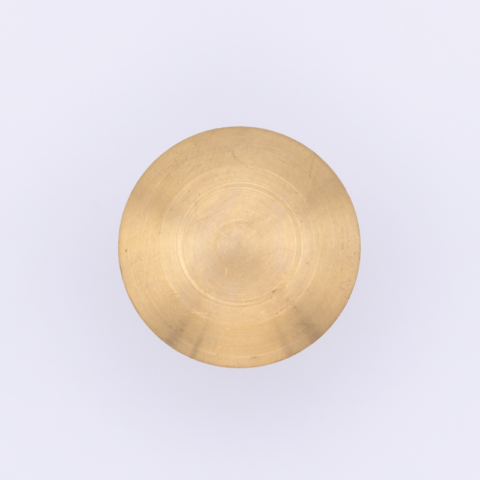 Brass Smooth Dome Top