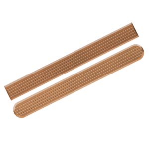 Bronze BR2 Tactile Strip - Square and Radiused