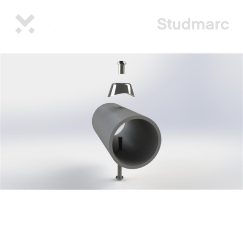 Handrail Anti Skate Stud Expanded View