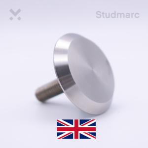 40mm Demarcation Stud Stainless Steel