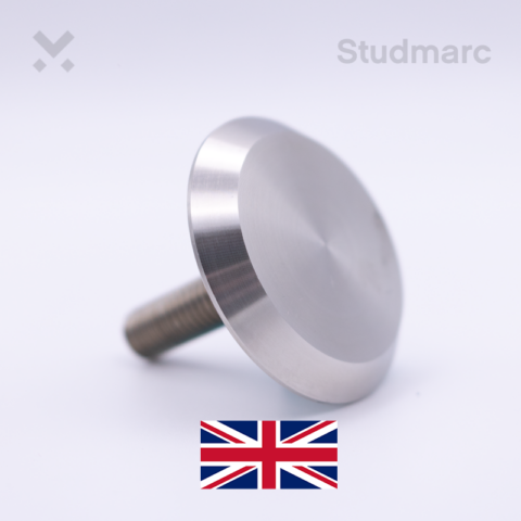 40mm Demarcation Stud Stainless Steel