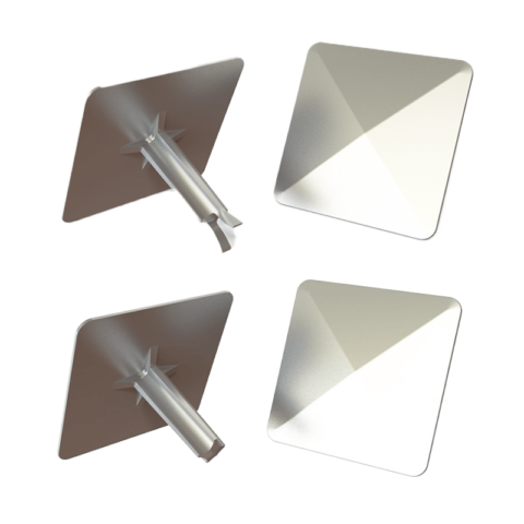 Stainless Steel Plain Surface Road Stud