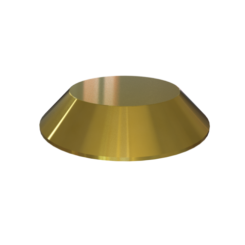 Brass Tactile Stud BL Model Side View