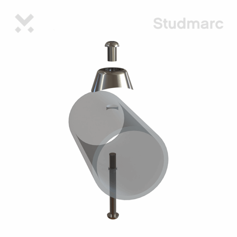 SS(316L) Handrail Anti-Skate Stud - Image 4