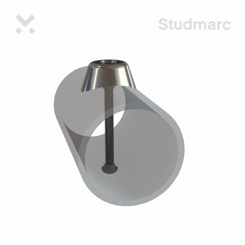 SS(316L) Handrail Anti-Skate Stud - Image 5