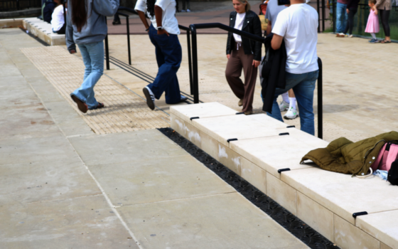 Greenwich Studs in Situ