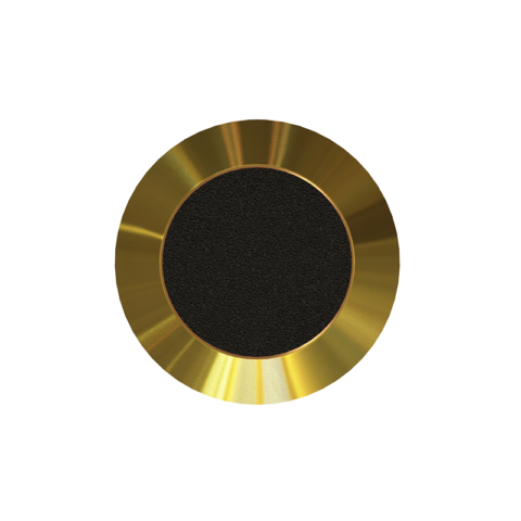 Brass Stud with Anti Slip Insert Black