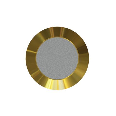 Brass Stud with Anti Slip Insert Grey