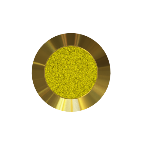 Brass Stud with Anti Slip Insert Yellow