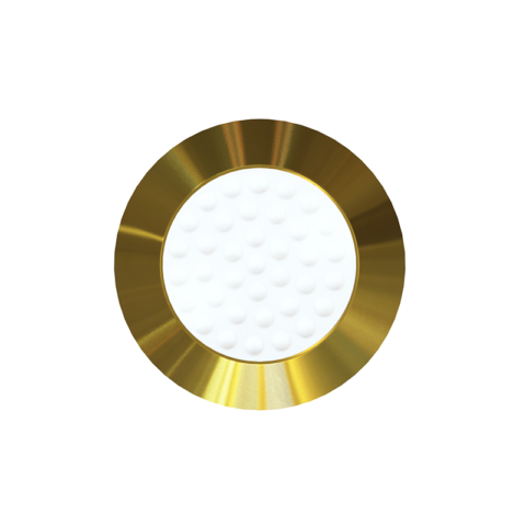 Brass Stud with TPU Insert White