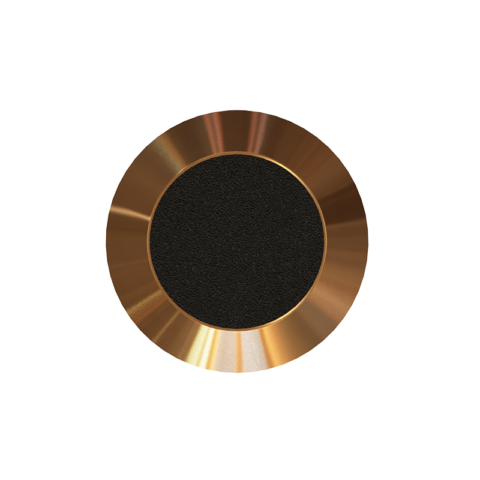 Bronze Stud with Anti Slip Insert Black