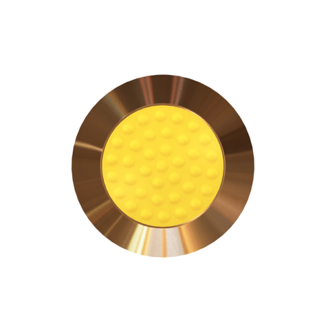 Bronze Stud with TPU Insert Yellow