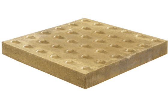 Concrete Blister Warning Paving