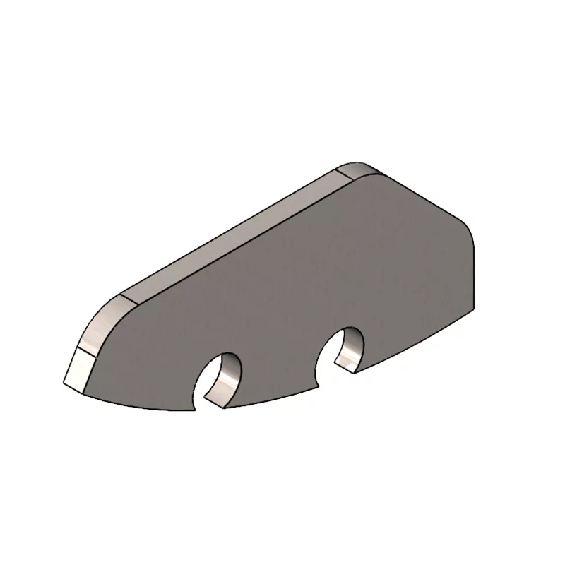 Drawing off a bespoke anti-skate blade