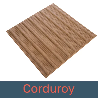 Corduroy Paving Pattern