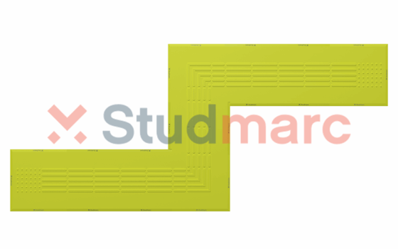 Patterned Temporary Tactile Mat with Watermark