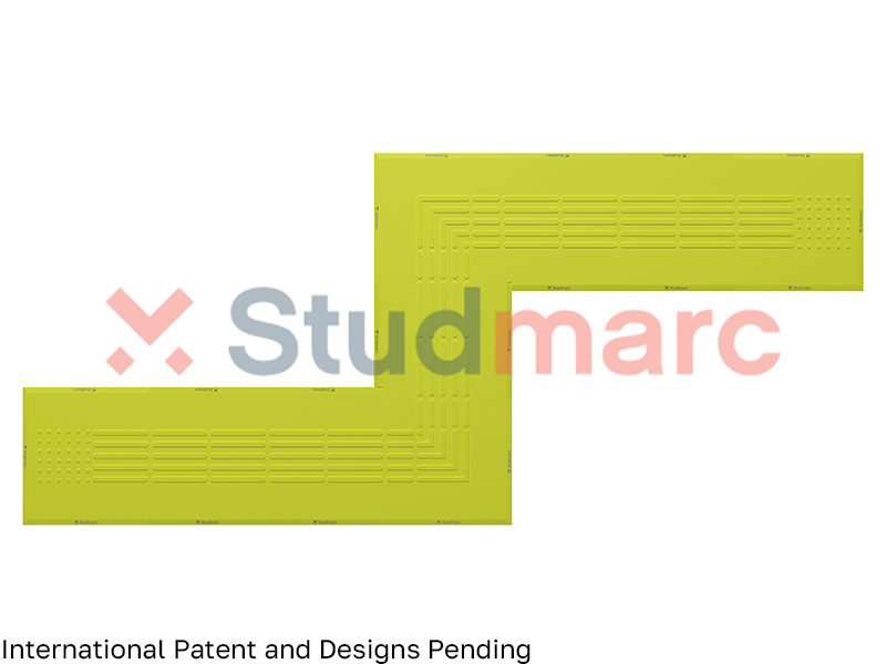 Patterned Temporary Tactile Mat with Watermark
