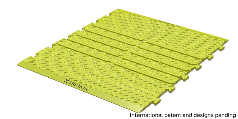 Patterned Non Slip Temporary Tactile Mat