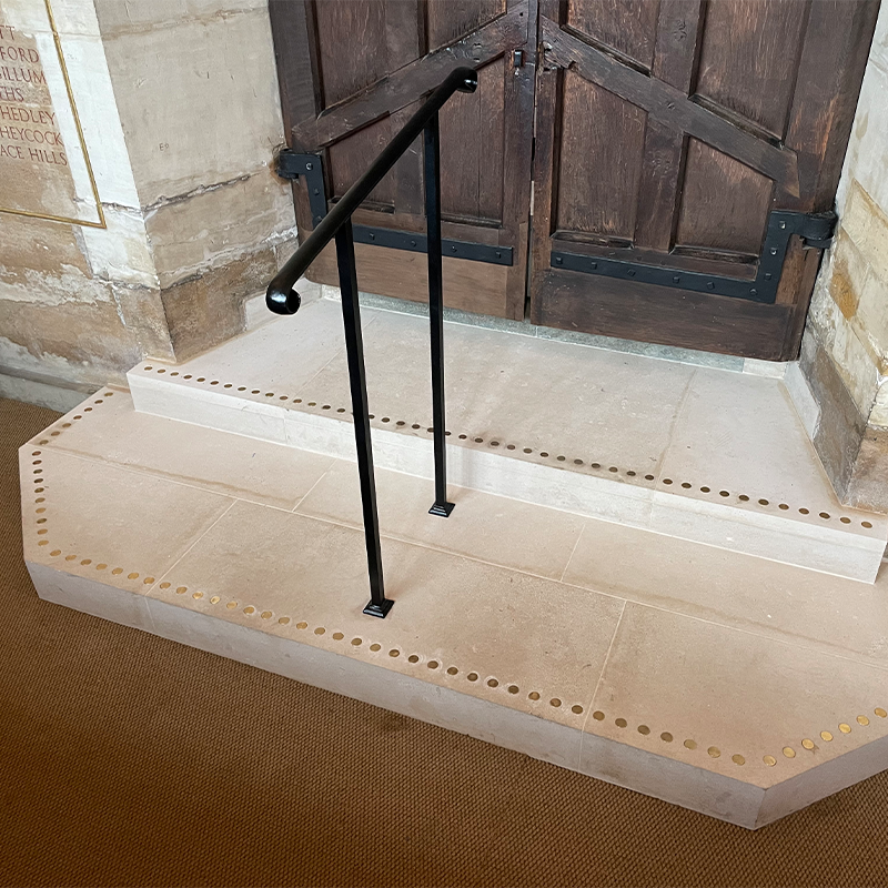 Kings College London Flush Fit Visibility Stud Installation
