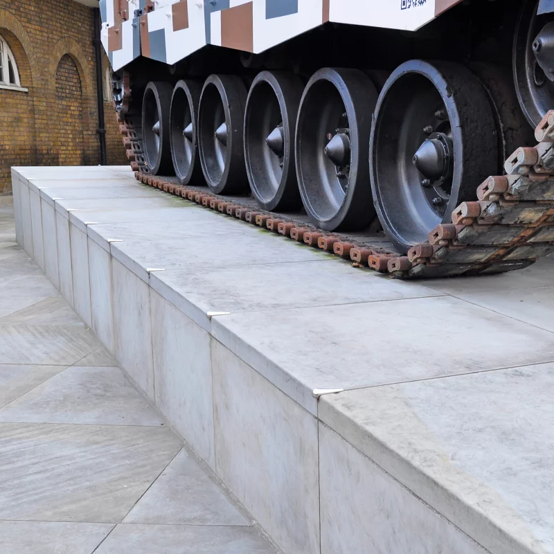 National Army Museum Anti-Skate Installation