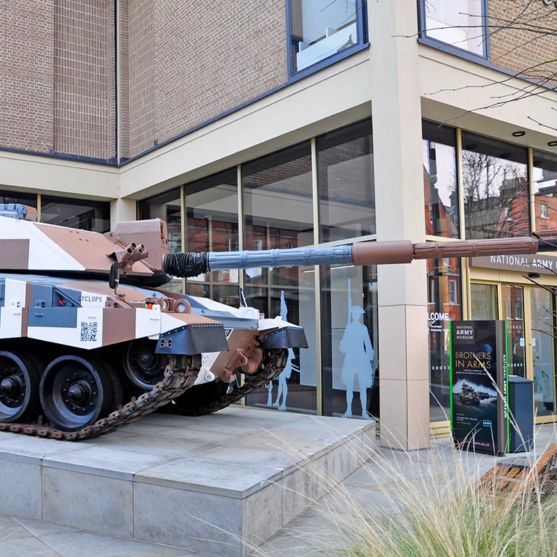 National Army Museum Anti-Skate Installation